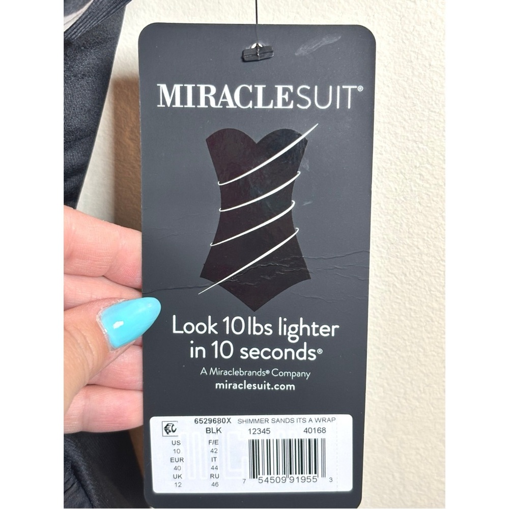 Miraclesuit
Shimmer Sands Its A Wrap One-Piece Swimsuit - Picture 9 of 13